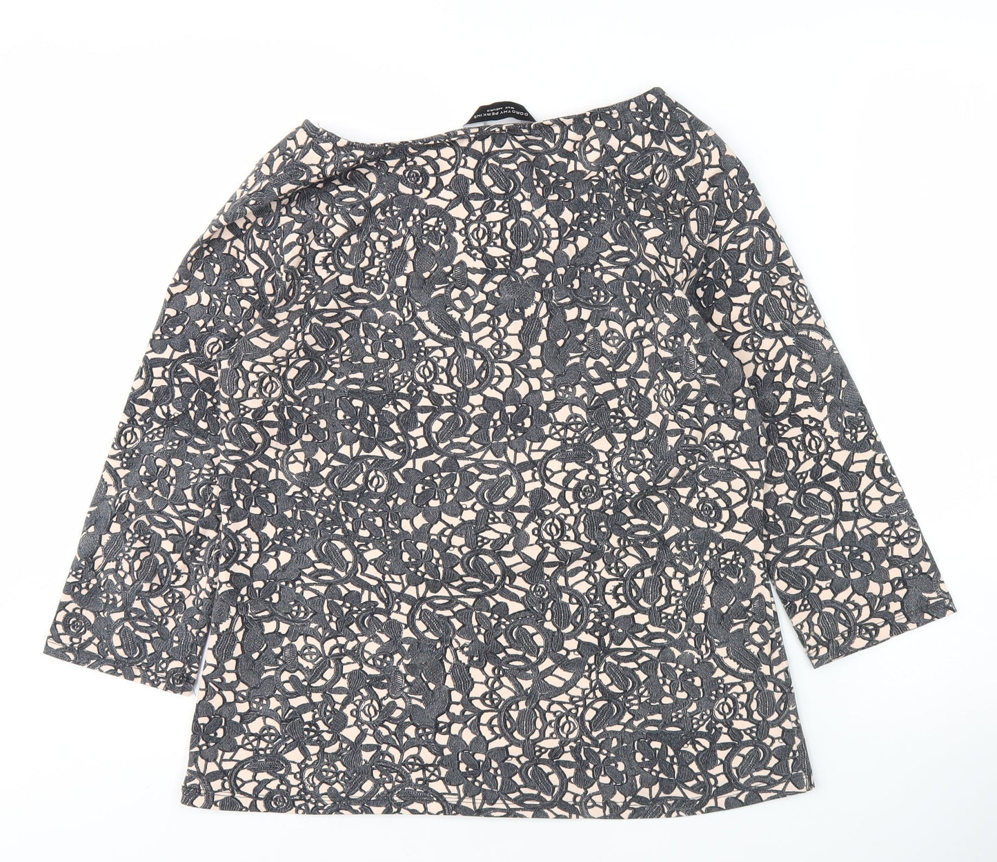 Dorothy Perkins Women's Floral Lace Top, Size 16, Multicoloured