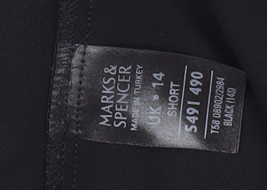 Marks and Spencer Women's Black Trousers Size 14