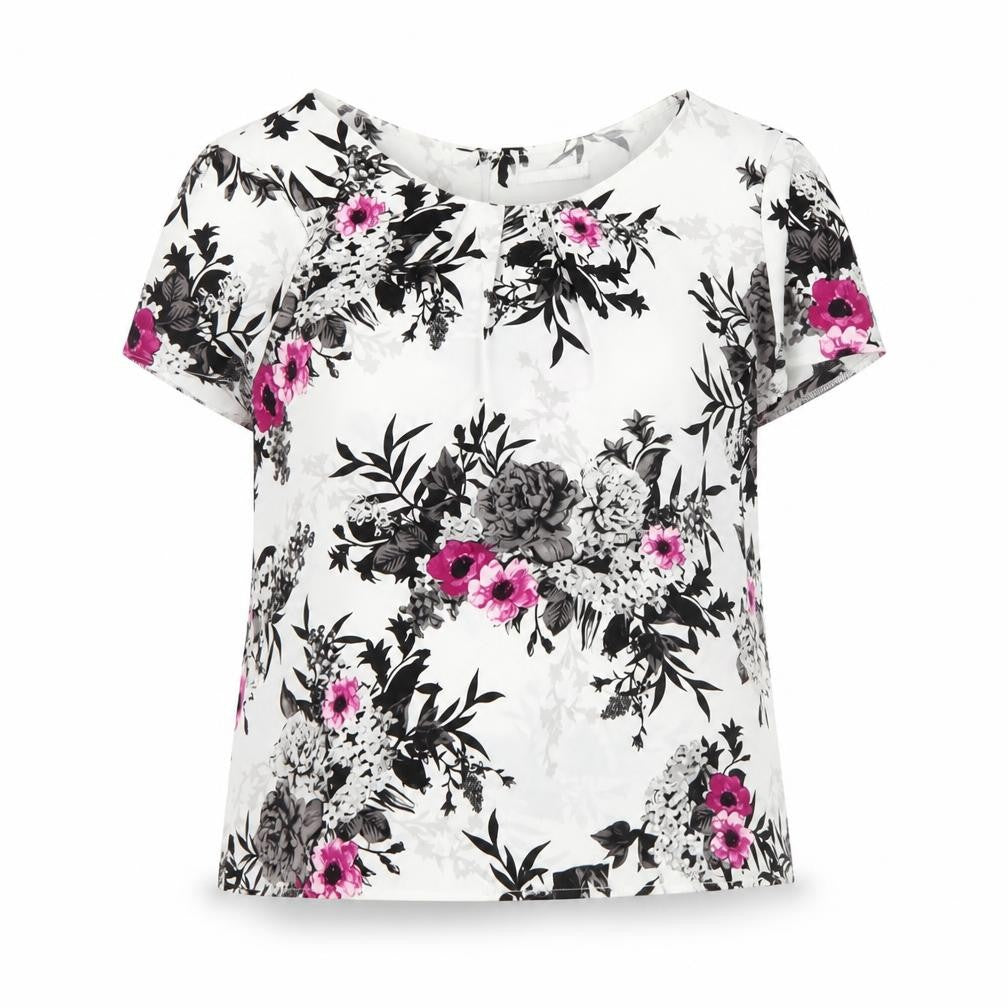 David Emanuel Women's Floral Blouse Size 12