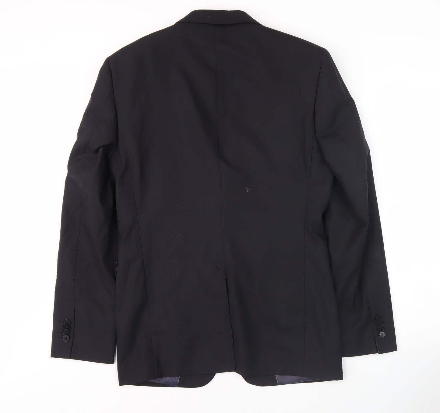Next Men's Black Suit Jacket 36 Regular Fit Formal