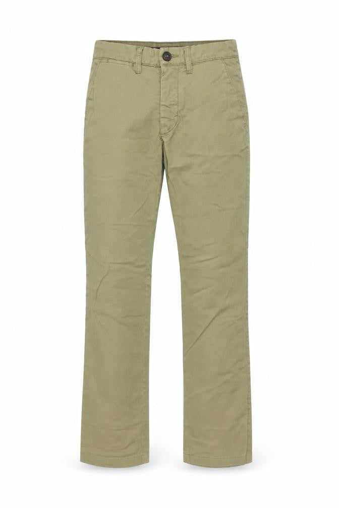 Celio Men's Green Chino Trousers, S, Regular Fit