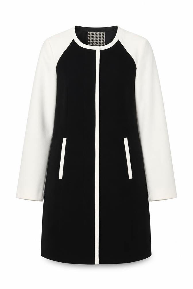 Principles Women's Black Long Sleeve Coat Size 10