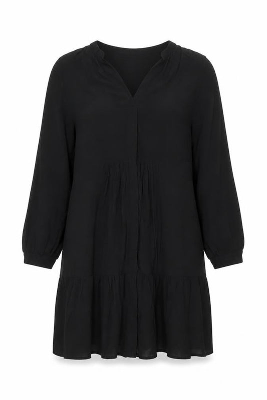 Phase Eight Women's Black Viscose Dress Size 12