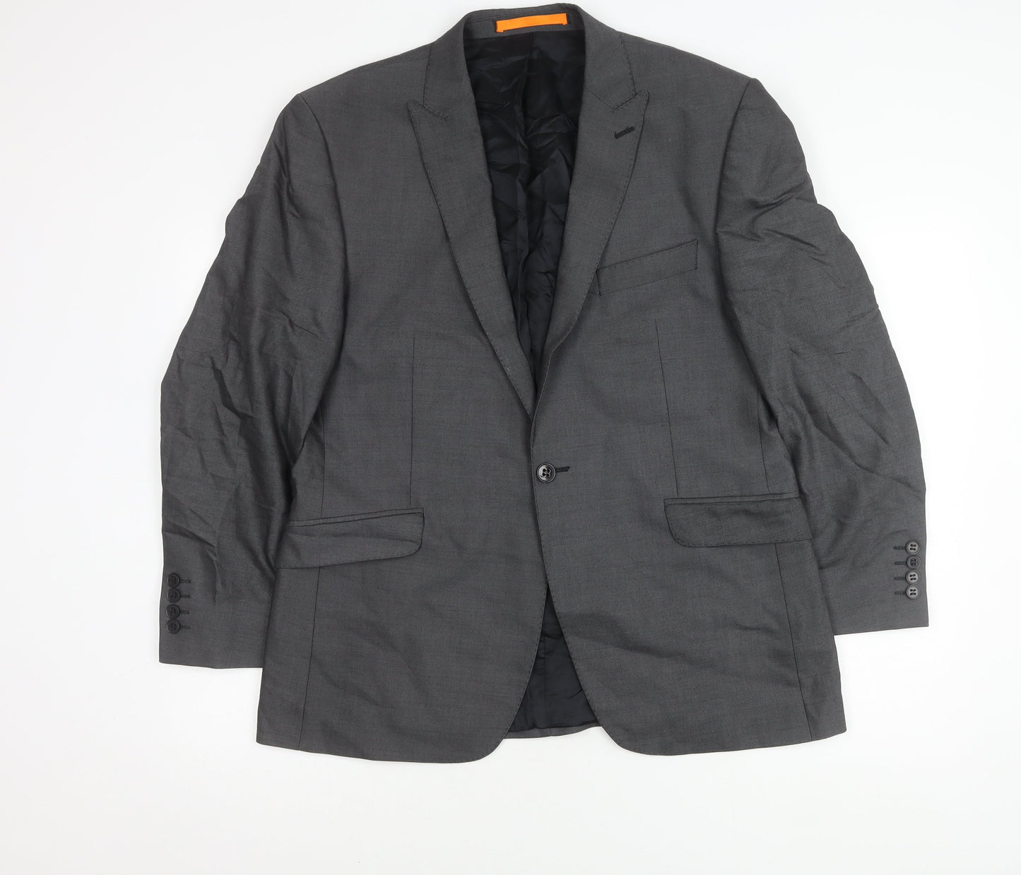 Ben Sherman Men's Grey Blazer, Size 42, Short
