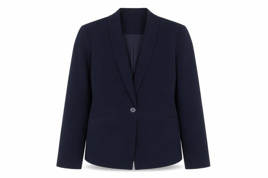 VILA Women's Blue Blazer Suit Jacket, Size 6, Regular Fit