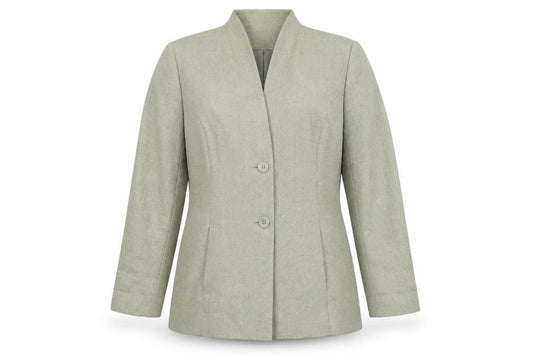 Wardrobe Women's Grey Suit Jacket Size 14, Classic Fit