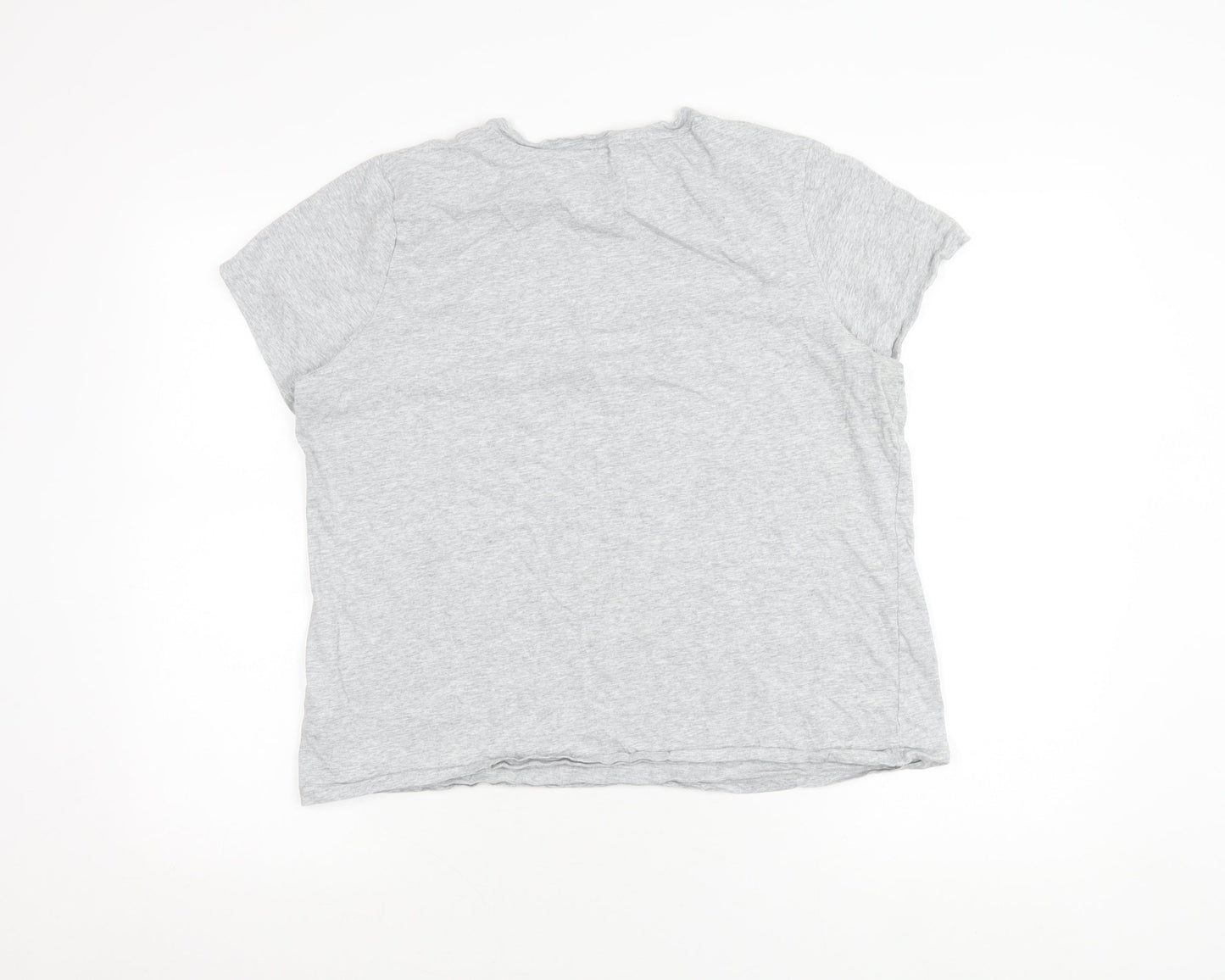 Puma Men's XL Grey Crew Neck Logo T-Shirt