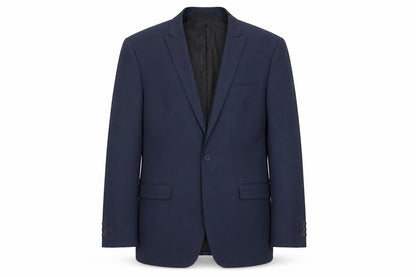 Front view of ASOS Men's Blue Blazer -, size 40, - Stylish Single-Breasted Jacket