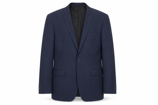 ASOS Men's Blue Blazer - Size 40 - Stylish Single-Breasted Jacket