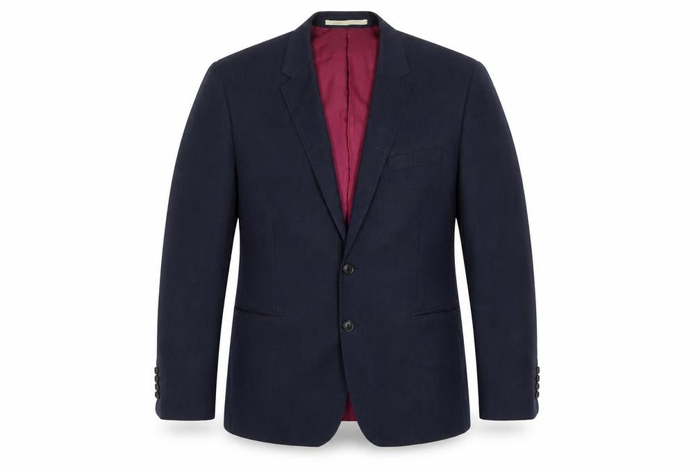 Marks & Spencer Men's Blue Blazer, 44, Single-Breasted