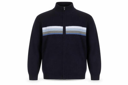 Cutting Edge Men's Blue Full Zip Jumper M