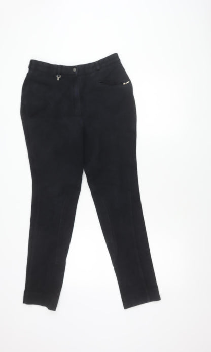 Additional front view of Toggi Black Regular Trousers, size 12, Activewear