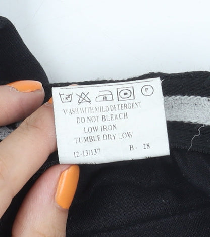 Close-up detail of Toggi Black Regular Trousers, size 12, Activewear