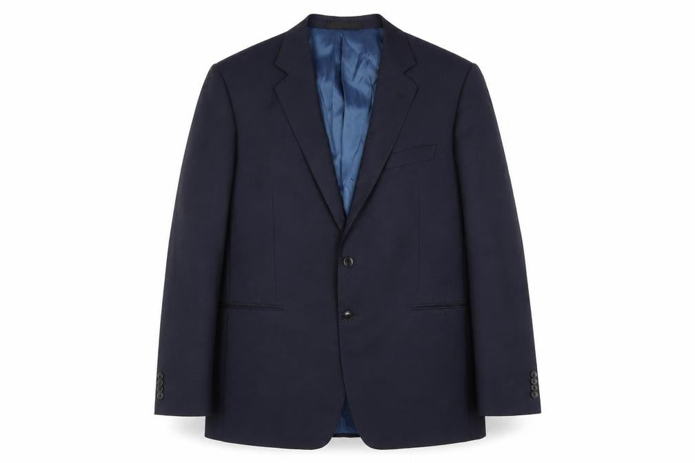 Marks & Spencer Men's Blue Wool Suit Jacket 44L
