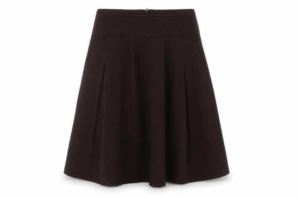 Marks & Spencer A-Line Brown Women's Skirt Size 12