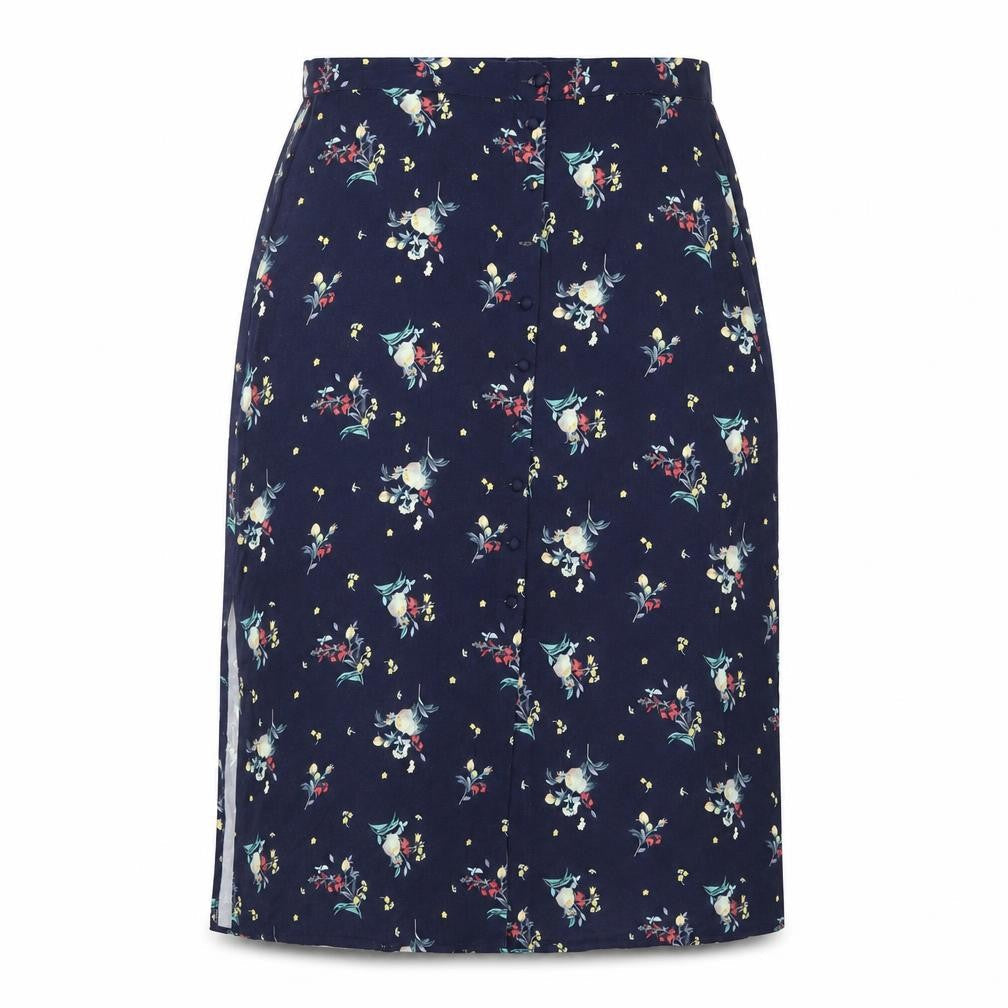 Oasis Women's Multicoloured Floral Skirt Size 14