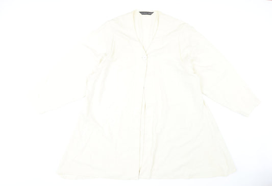 Julieann Heath Women's Ivory Long Coat
