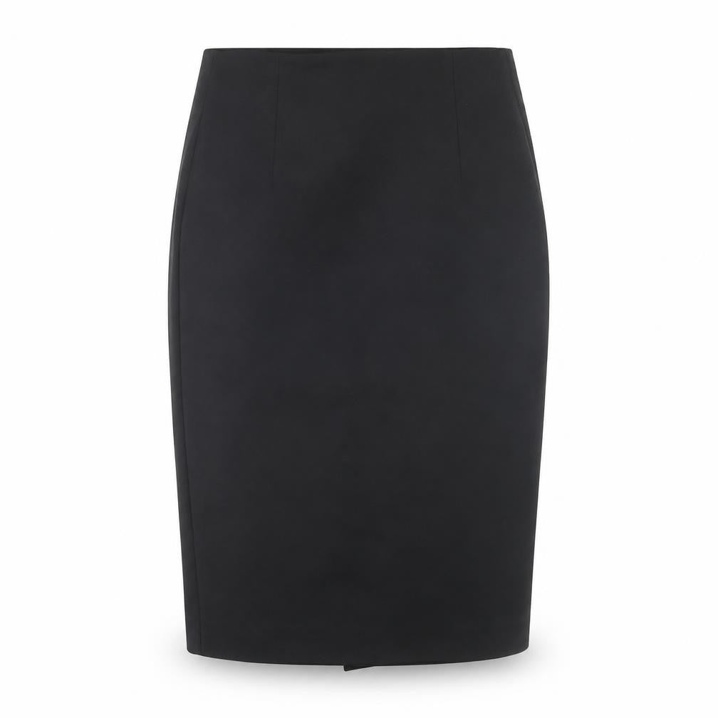 Zara Women Black Pencil Skirt Size 5 Cotton Blend