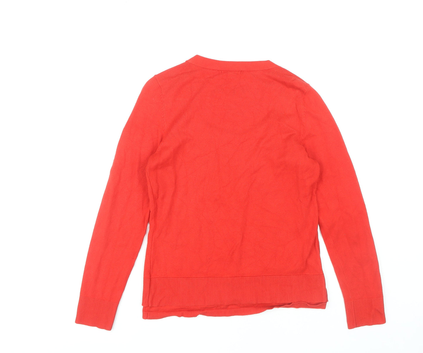 Linea Women's Red Cardigan Size M