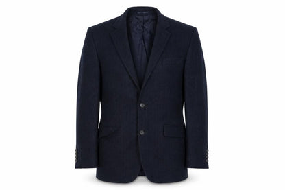 Odermark Men's Blue Wool Tweed Blazer 38R