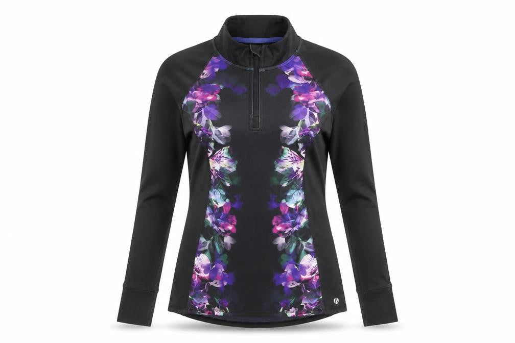 Marks & Spencer Women's Black Floral Track Jacket