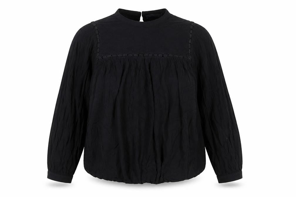 Marks & Spencer Women's Black Viscose Blouse Size 18