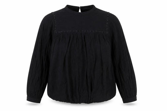 Marks & Spencer Women's Black Viscose Blouse Size 18
