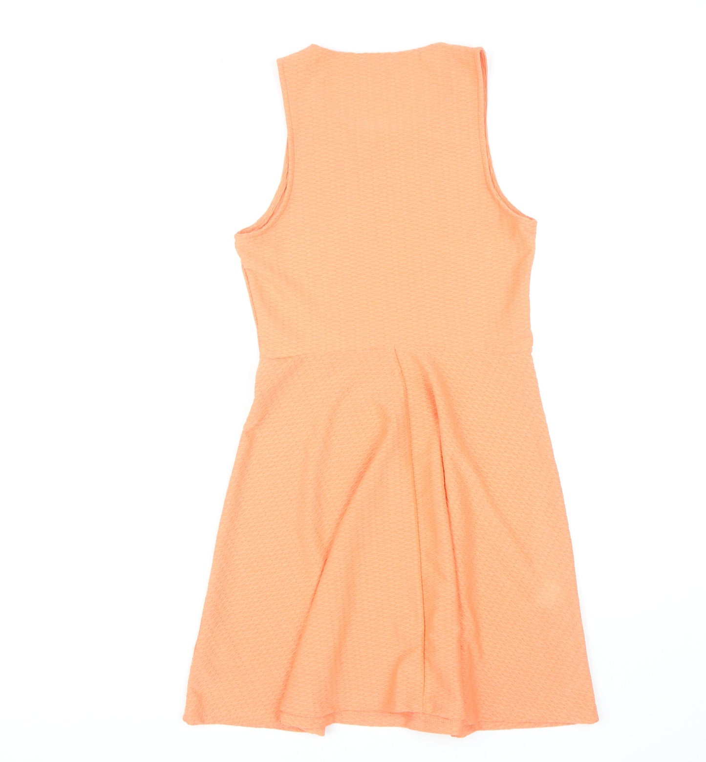 New Look Women’s Orange Skater Dress Size 10