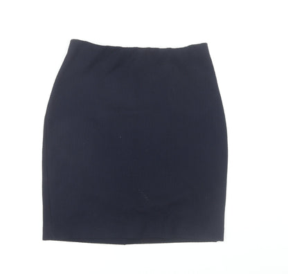 Additional front view of Roman Women's Black Pencil Skirt, size 12