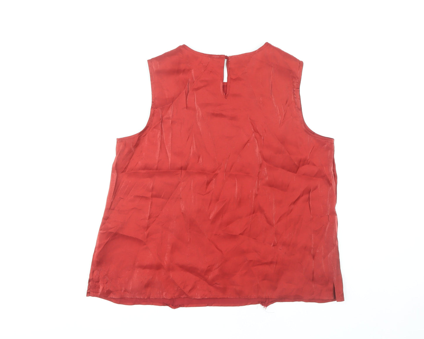 Gloria Vanderbilt Red Women's Tank Top L