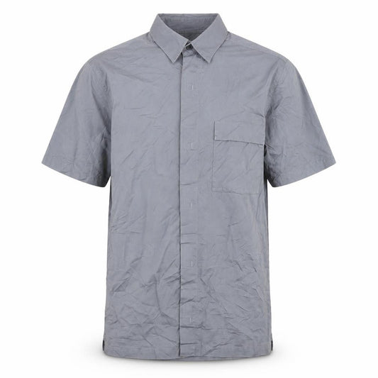 Next Men's Grey Casual Cotton Shirt, Size S