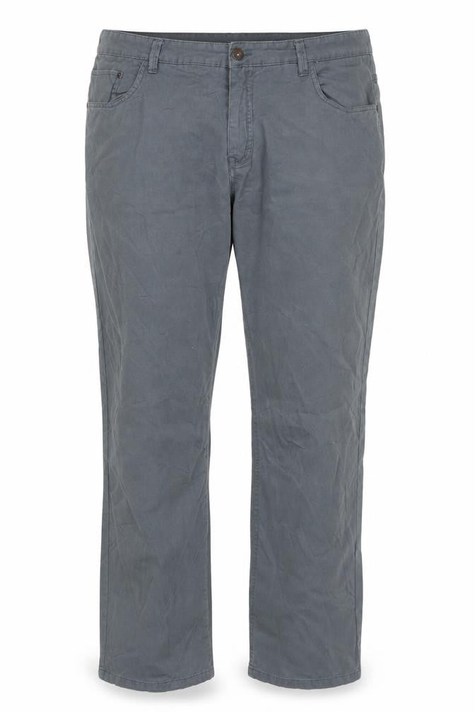 Oak Valley Men's Grey Chino Trousers Size 40