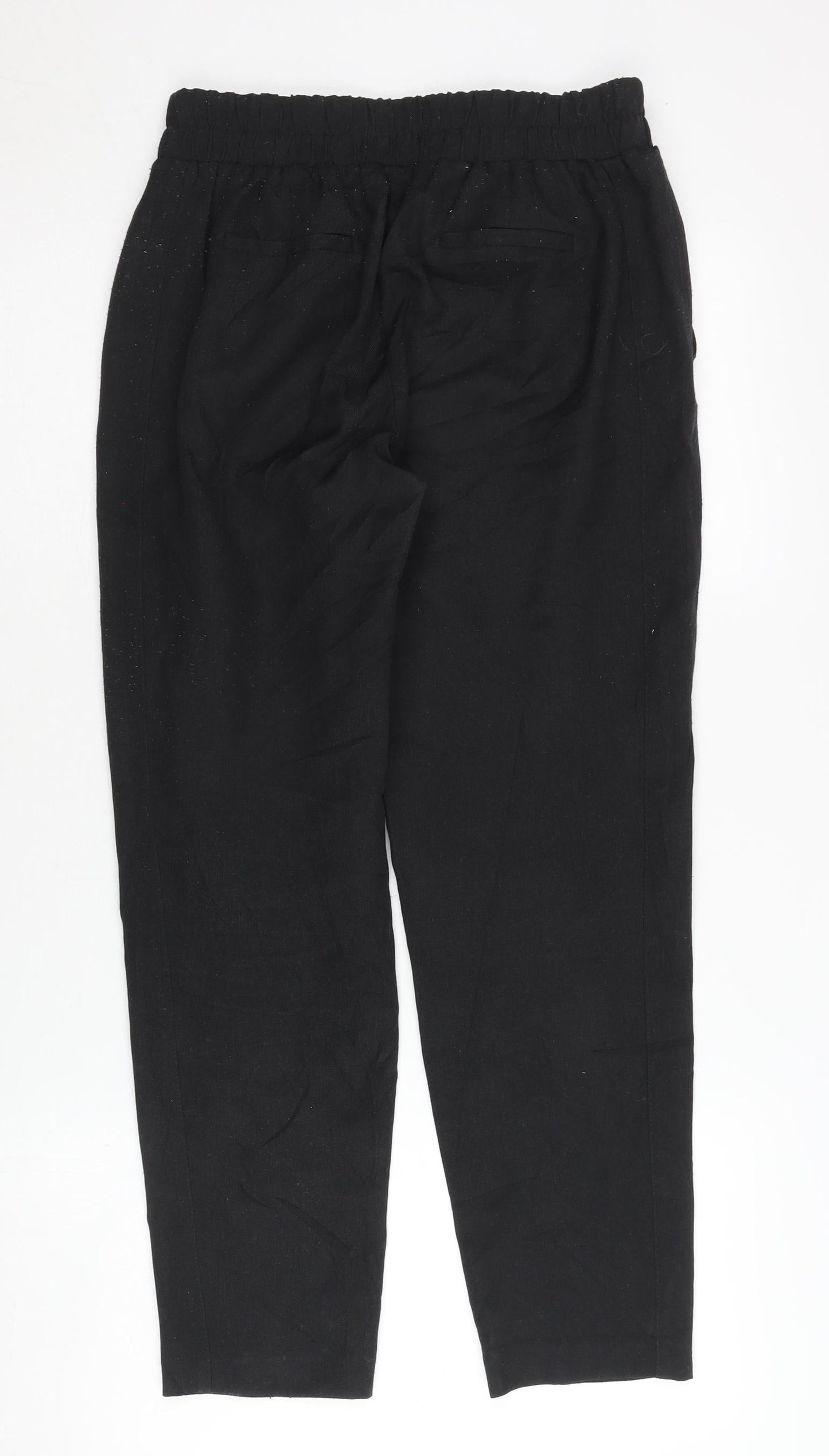 Dorothy Perkins Women's Black Straight Trousers Size 8