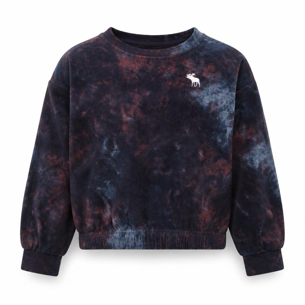 Abercrombie & Fitch Boys Multicoloured Sweatshirt, 9-10 Years, Tie-Dye Pullover