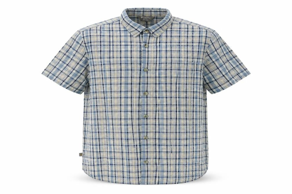 Mountain Warehouse Men's Blue Plaid Shirt XL