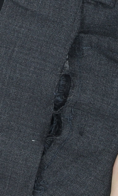 Marks & Spencer Men's Grey Regular Trousers 40