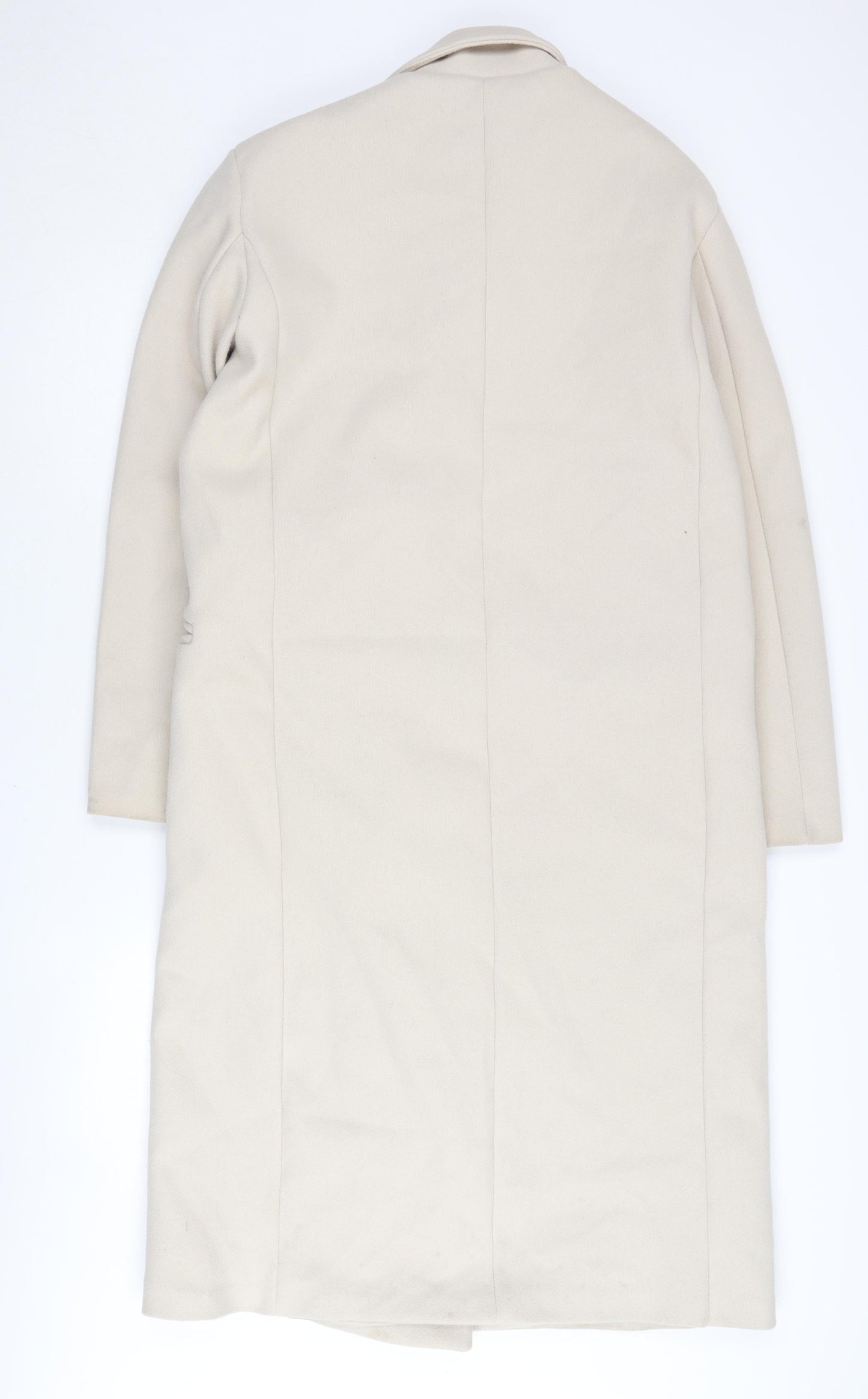 PrettyLittleThing Beige Women's Overcoat Size 10