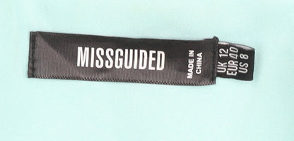 Additional view of Missguided Women's Blue Blazer UK 12 Notch Lapel