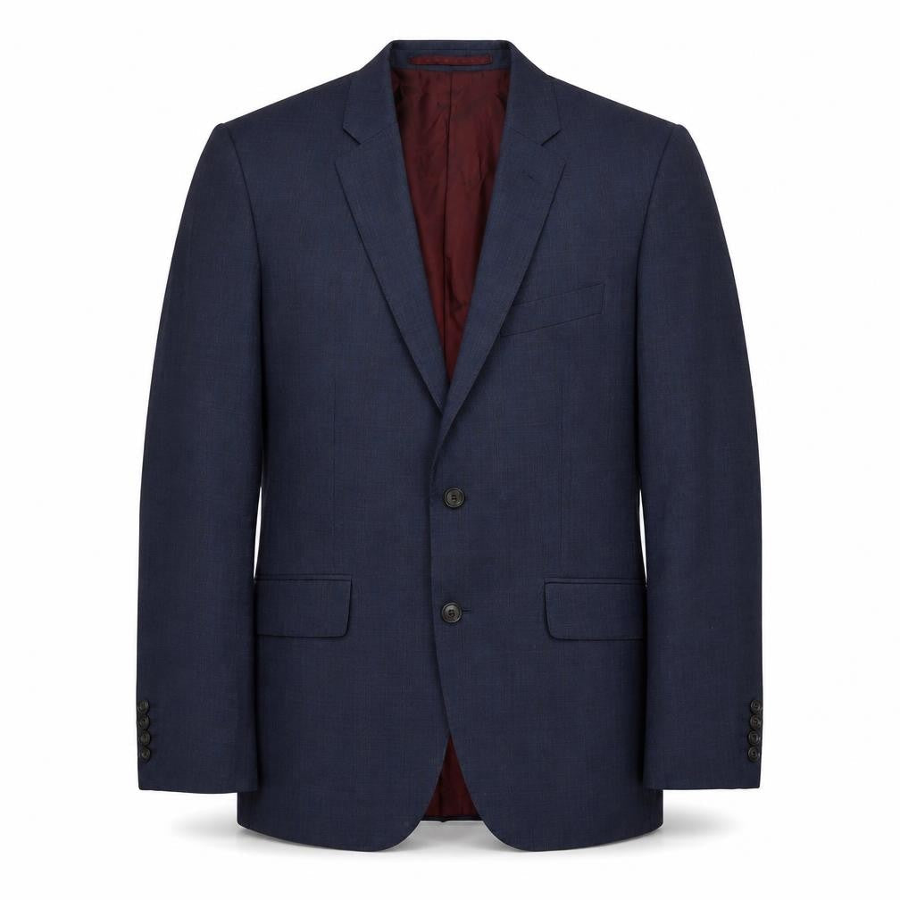 Marks & Spencer Men's Blue Wool Blazer, Size M