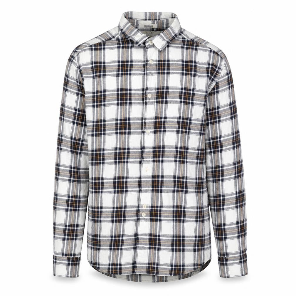 H&M Men’s Multicoloured Plaid Button-Up Shirt XL