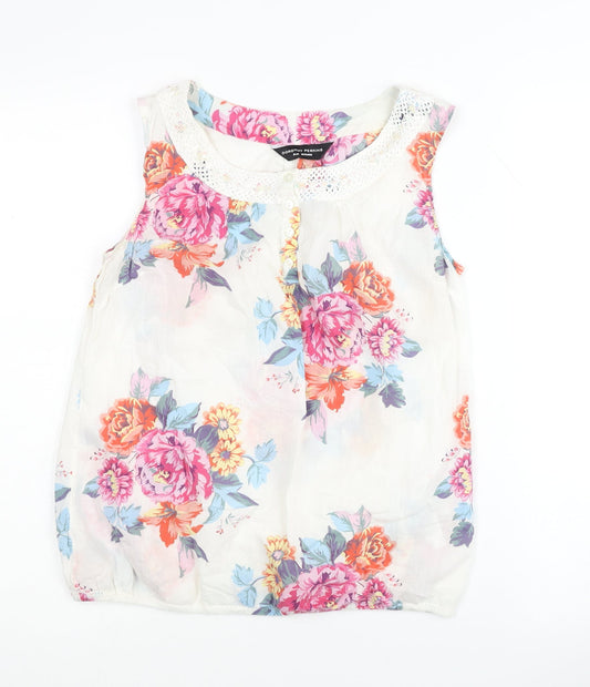 Dorothy Perkins Floral Blouse, Multicoloured, Size 8