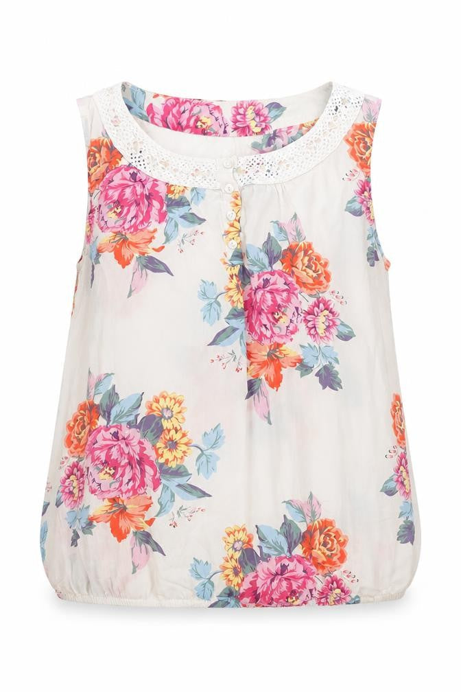 Dorothy Perkins Floral Blouse, Multicoloured, Size 8