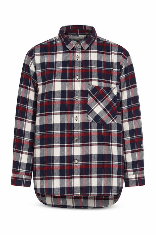 Front view of Zara girls’ multicoloured button-up shirt - 10 years