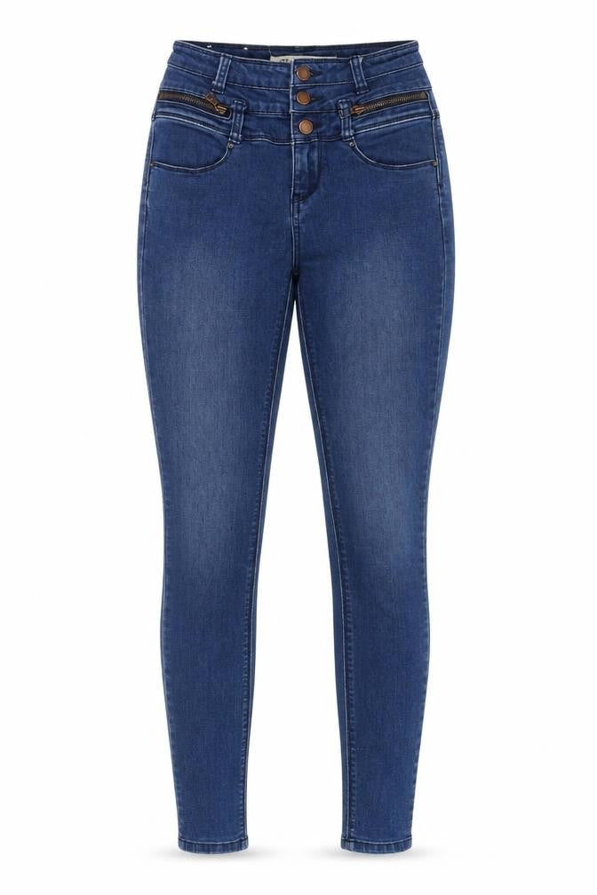 New Look Women's Blue Skinny Jeans Size 6