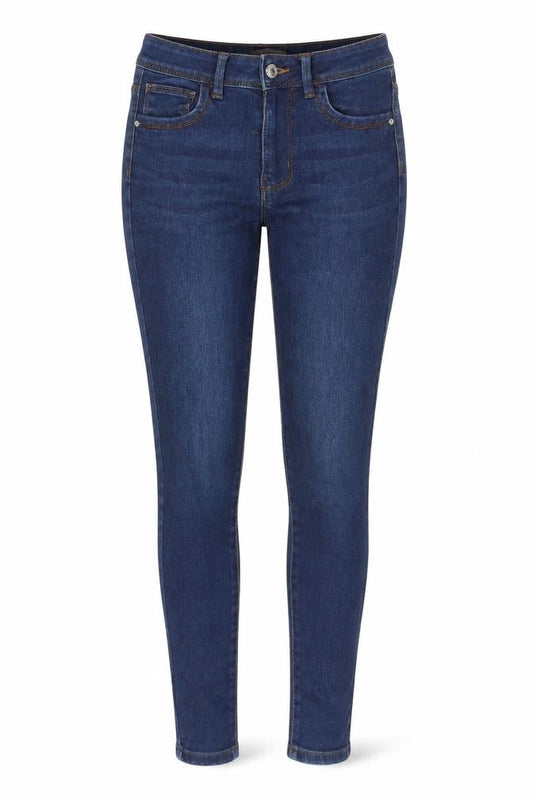 Denim Co. Women's Blue Skinny Jeans Size 4