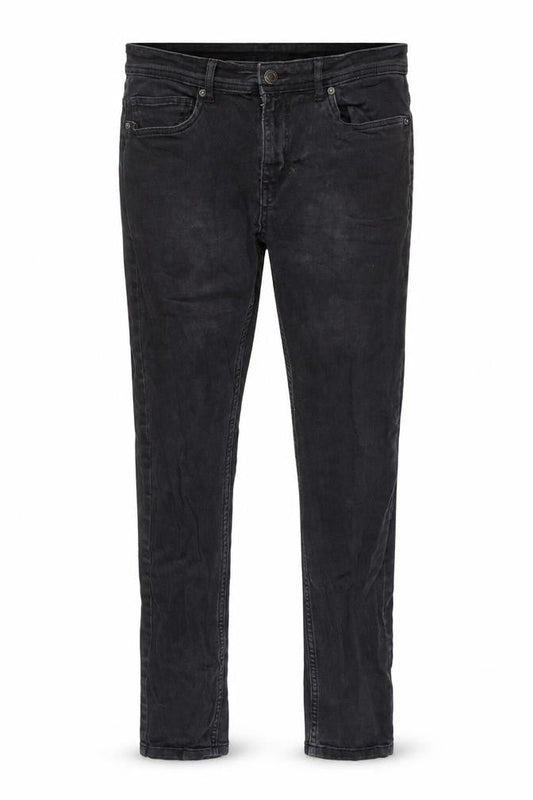 Denim Co. Men's Black Skinny Jeans 32-34