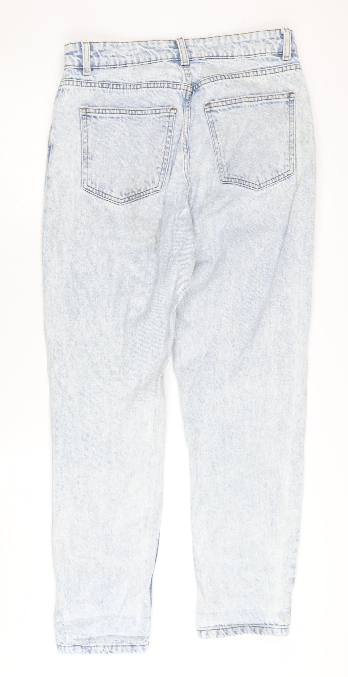 Denim Co Women’s Size 10 Blue Cropped Jeans