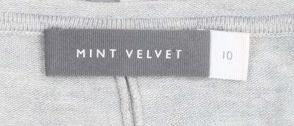 Mint Velvet Women's Grey Pullover Jumper Size 10