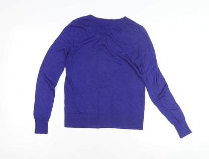Gap Women's Blue Cardigan, Size S, Button Front
