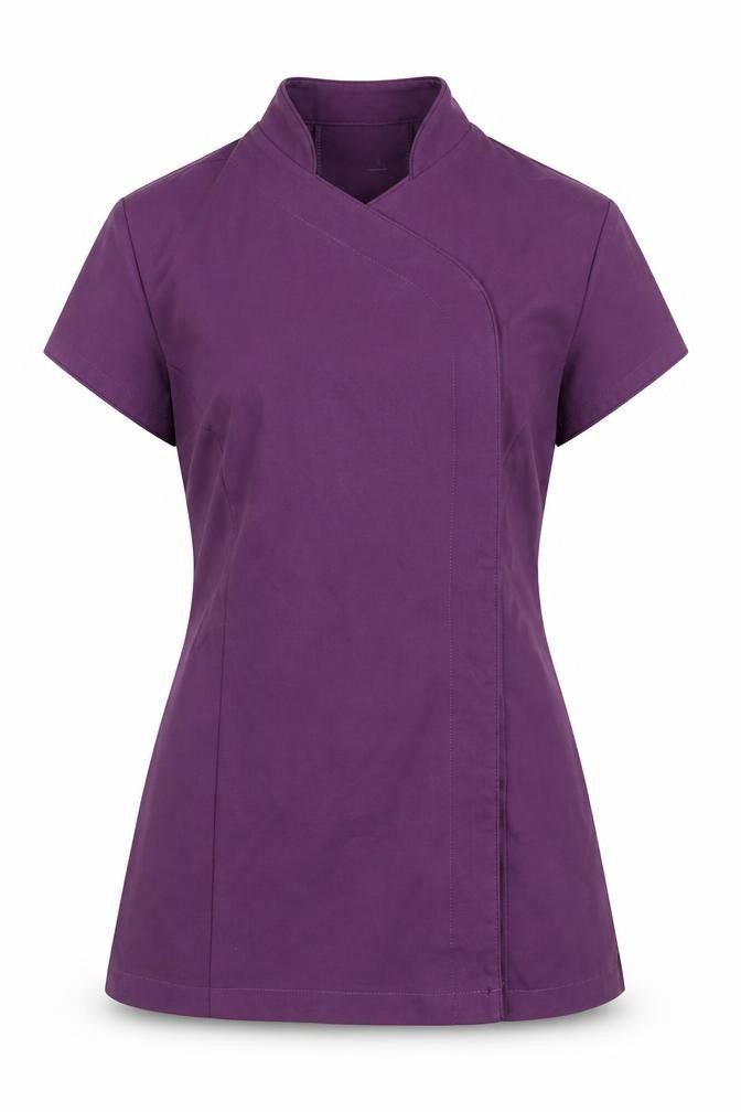 Alexandra Women's Purple Short Sleeve Top Size 8